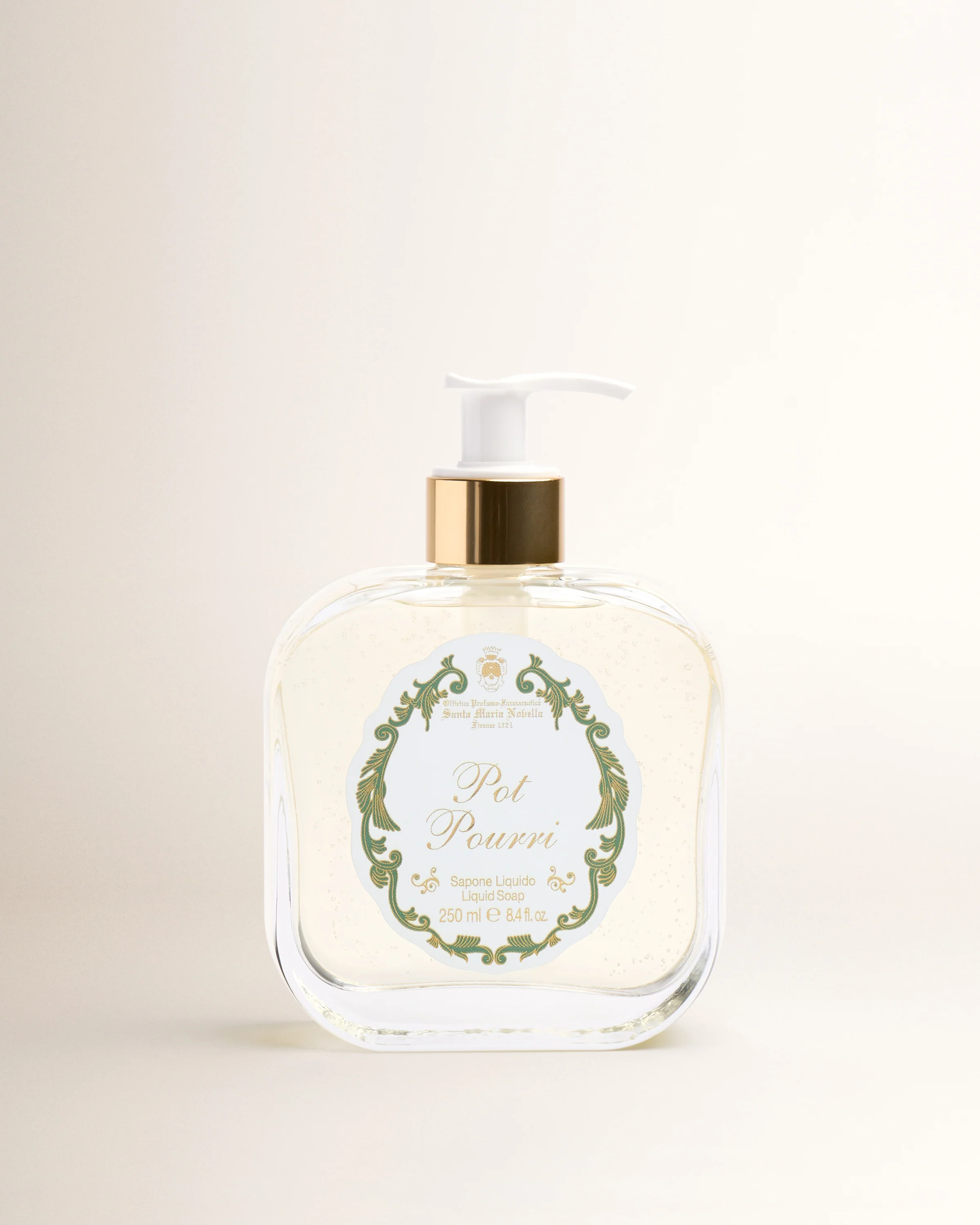 Pot Pourri Glass Liquid Soap
