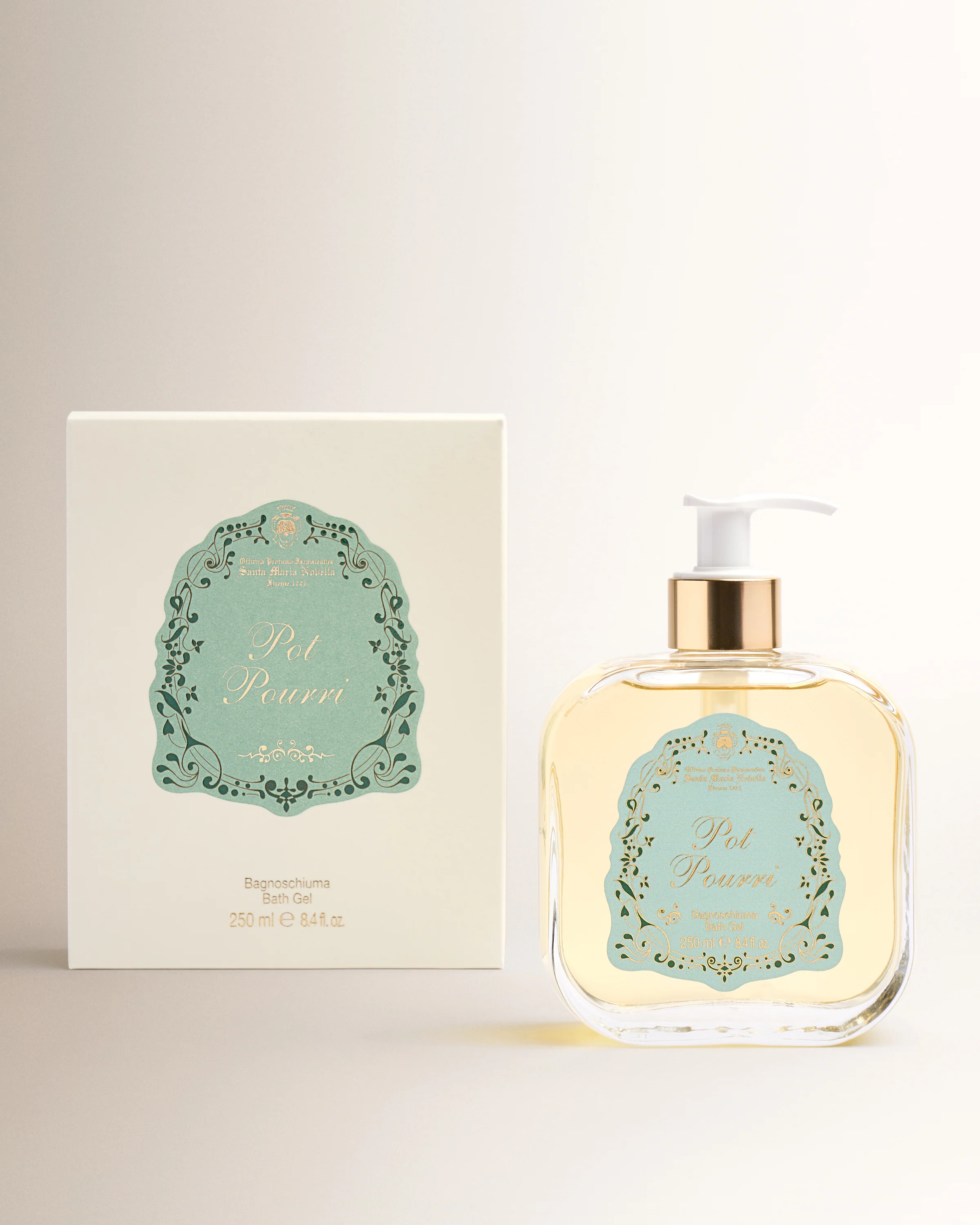 Pot Pourri Glass Bath Gel - Image 2