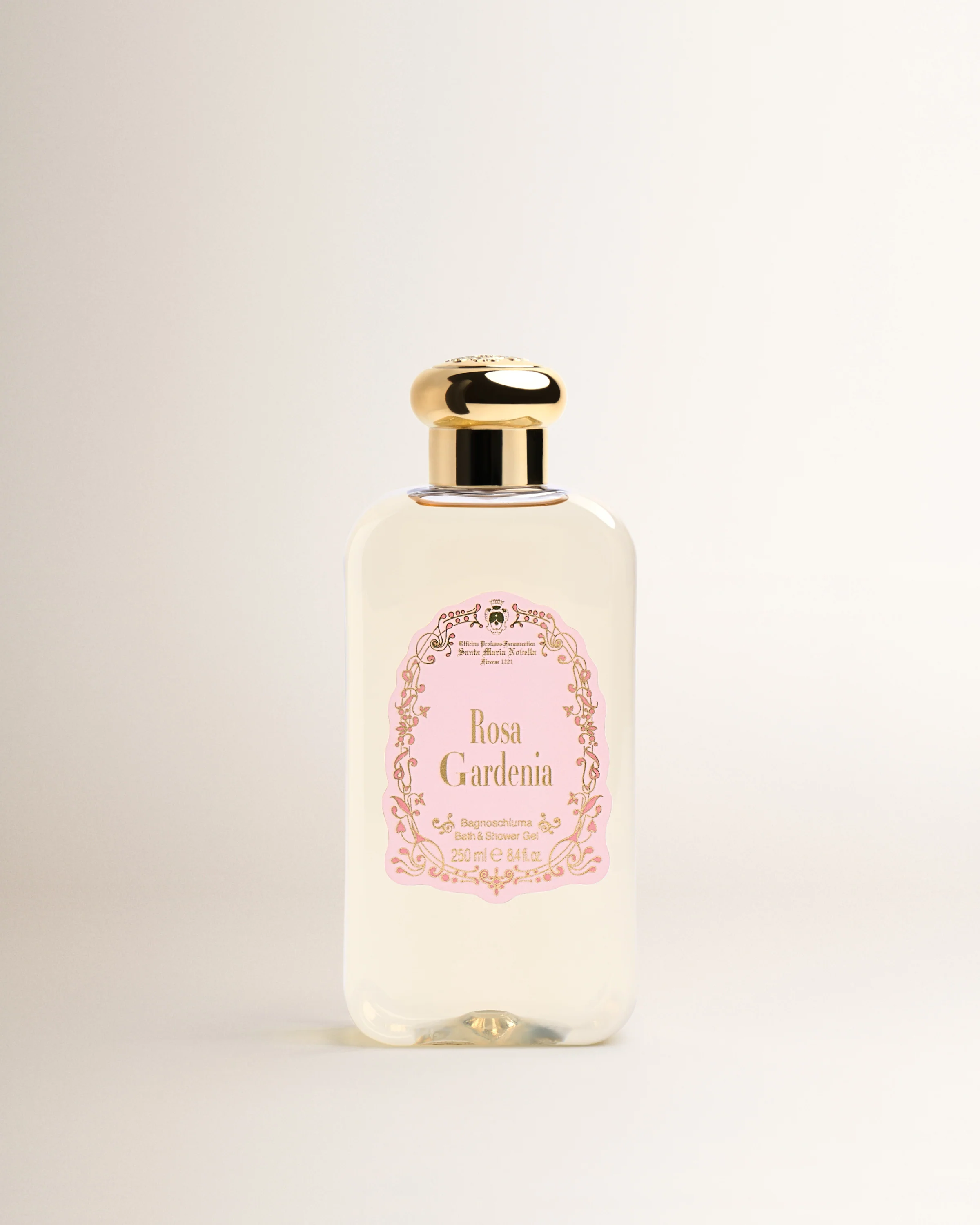 Rosa Gardenia Bath & Shower Gel