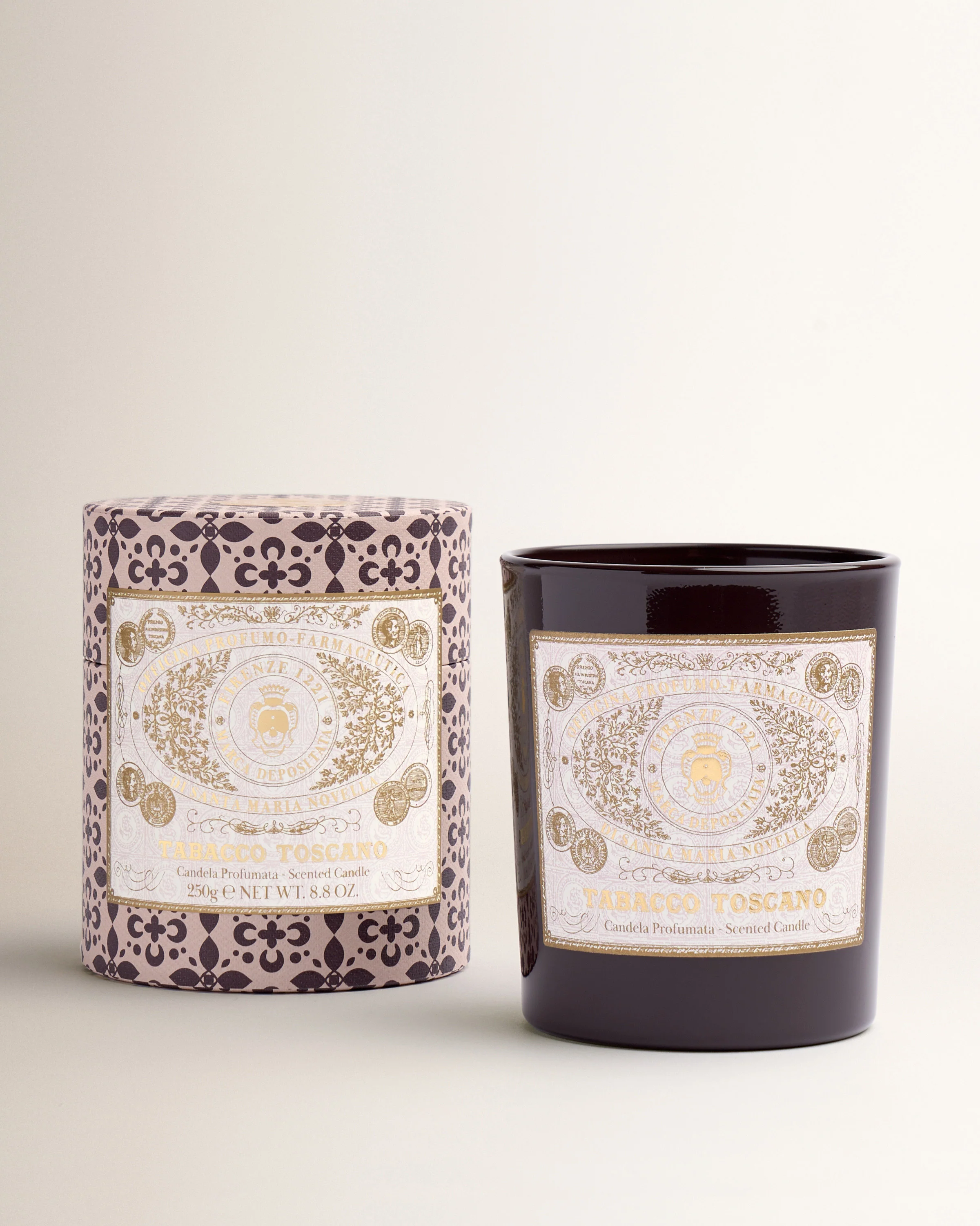 Tabacco Toscano Glass Candle - Image 2