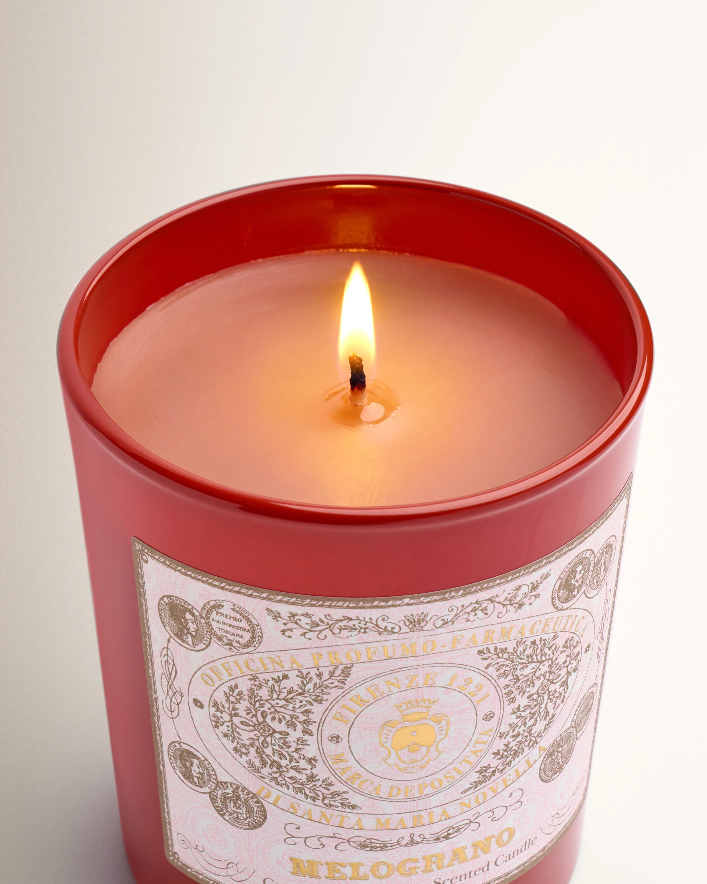 Melograno Glass Candle - Image 3