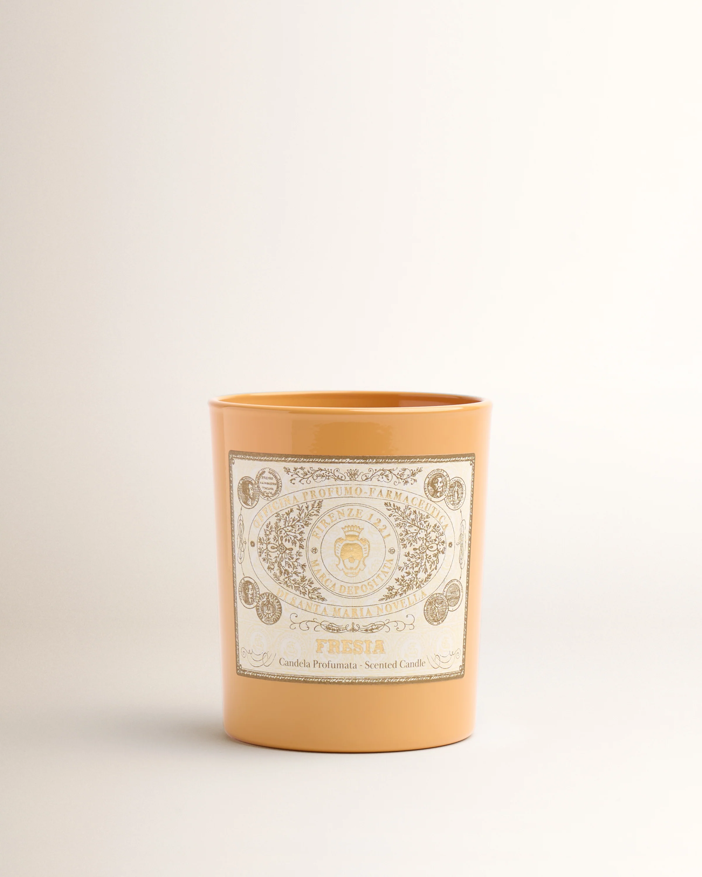 Fresia Glass Candle