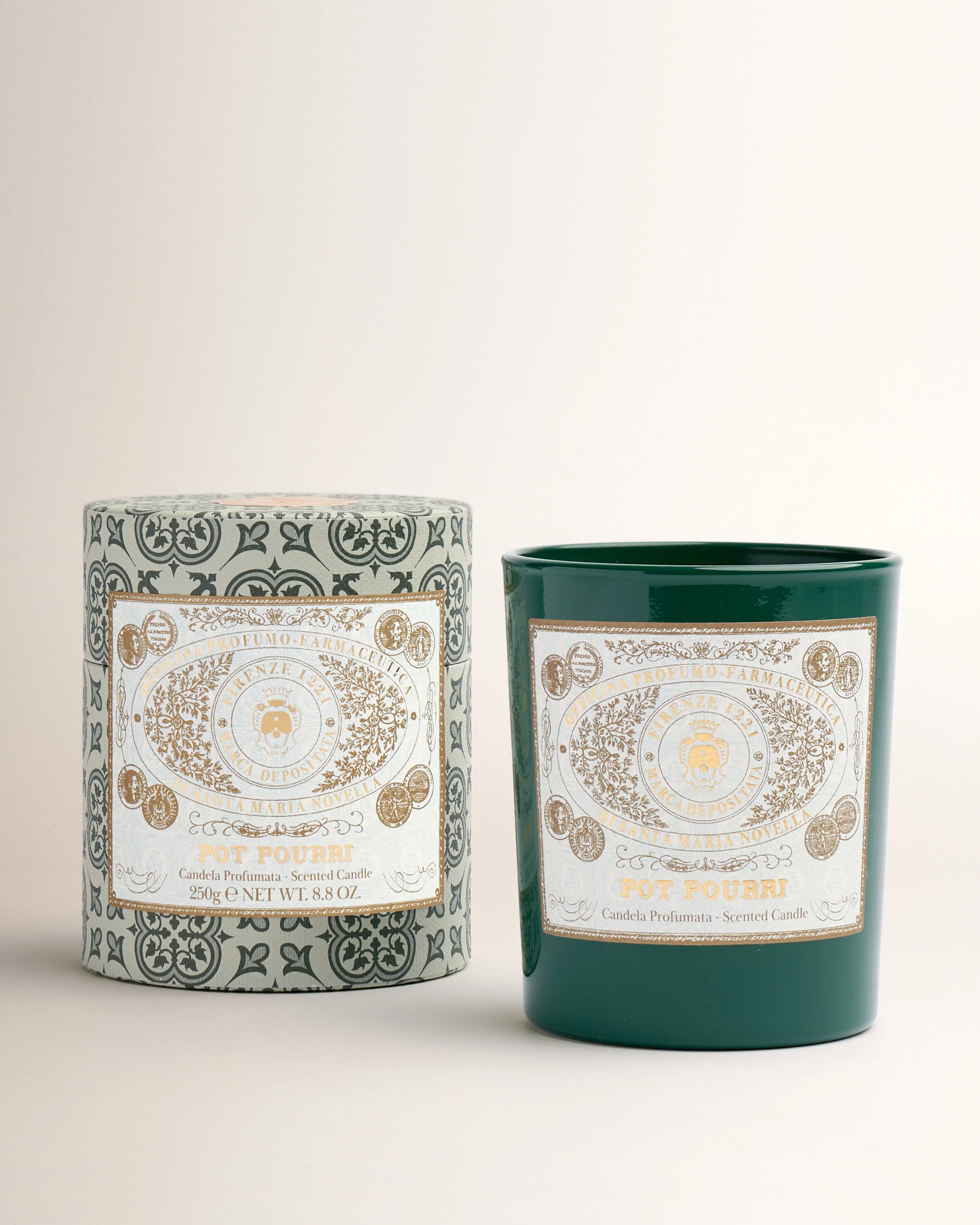 Pot Pourri Glass Candle - Image 2