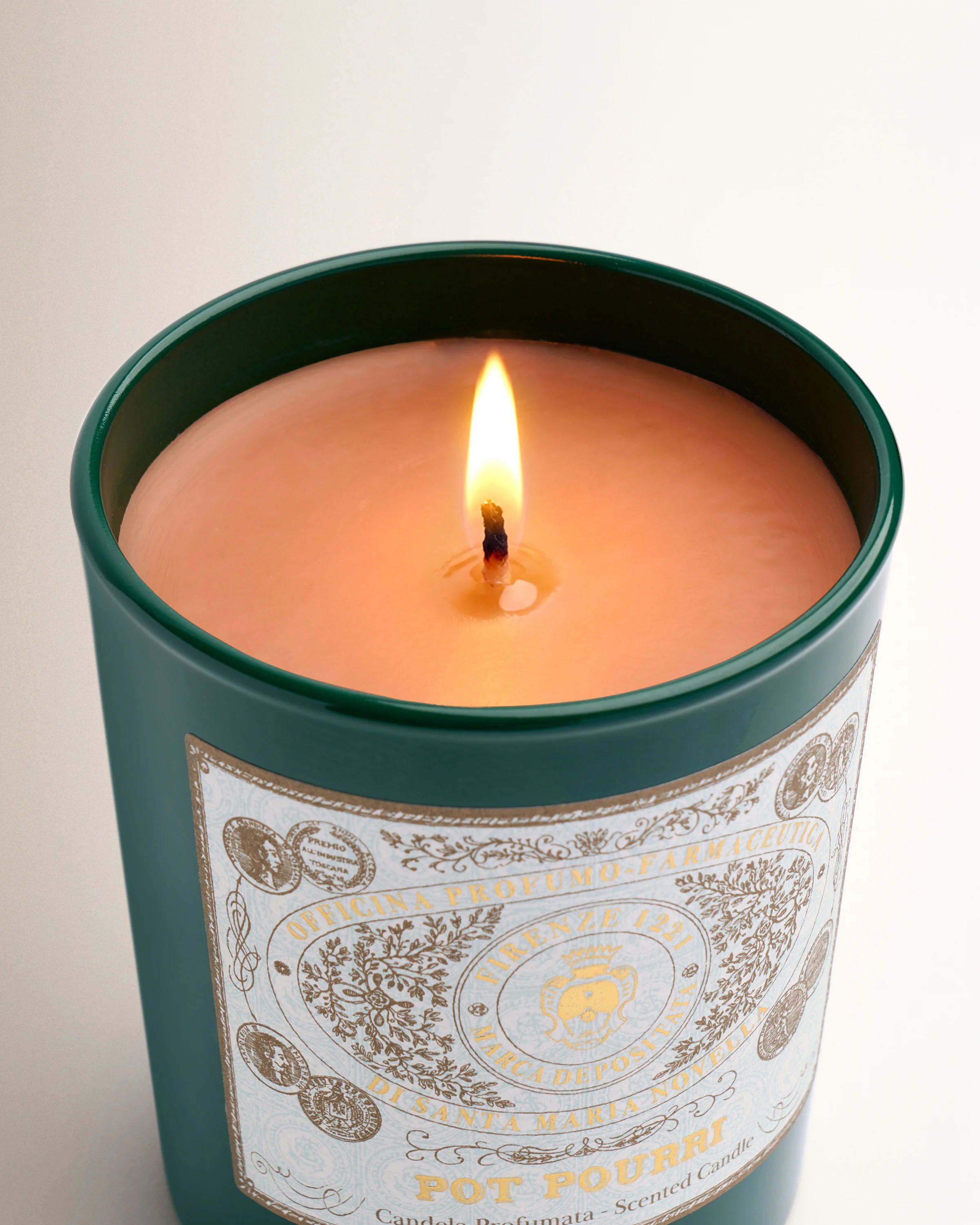 Pot Pourri Glass Candle - Image 3