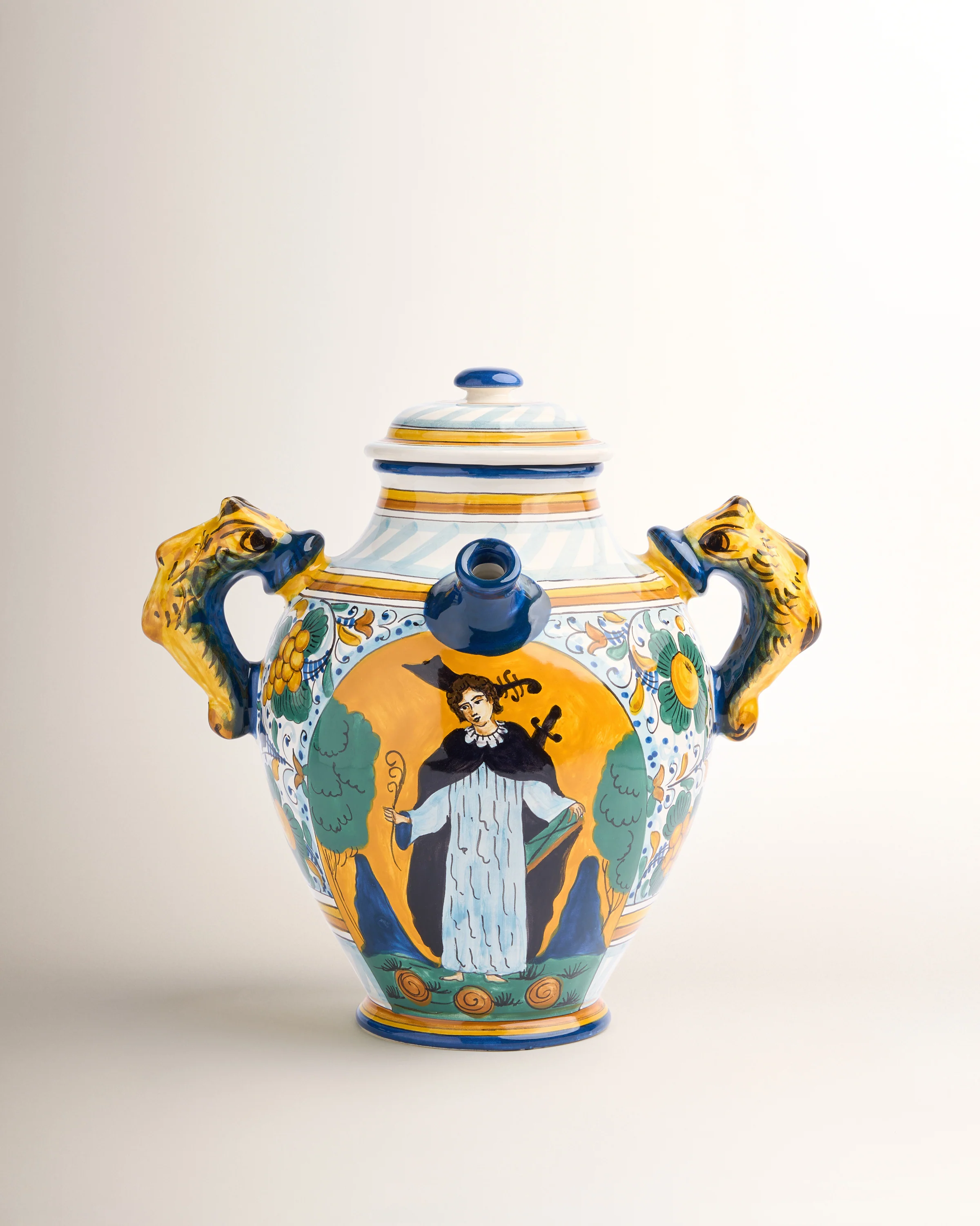 Ceramic Pharmacy Jar, St Peter the Martyr - Image 2