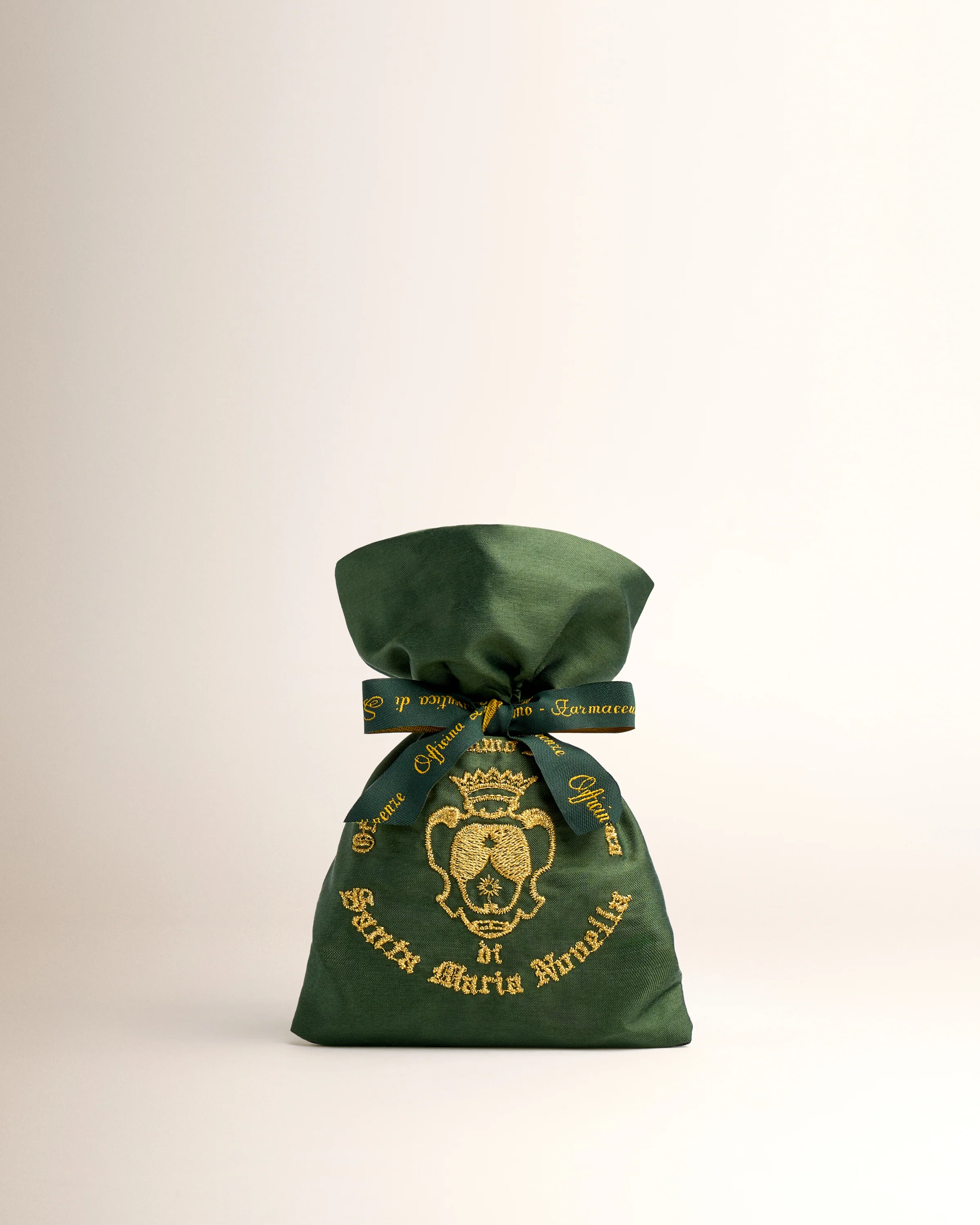 Pot Pourri in Embroidered Silk Sachet - Image 2